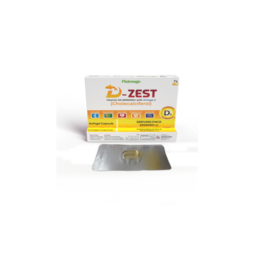 D-Zest Softgel Capsule (200000 IU)